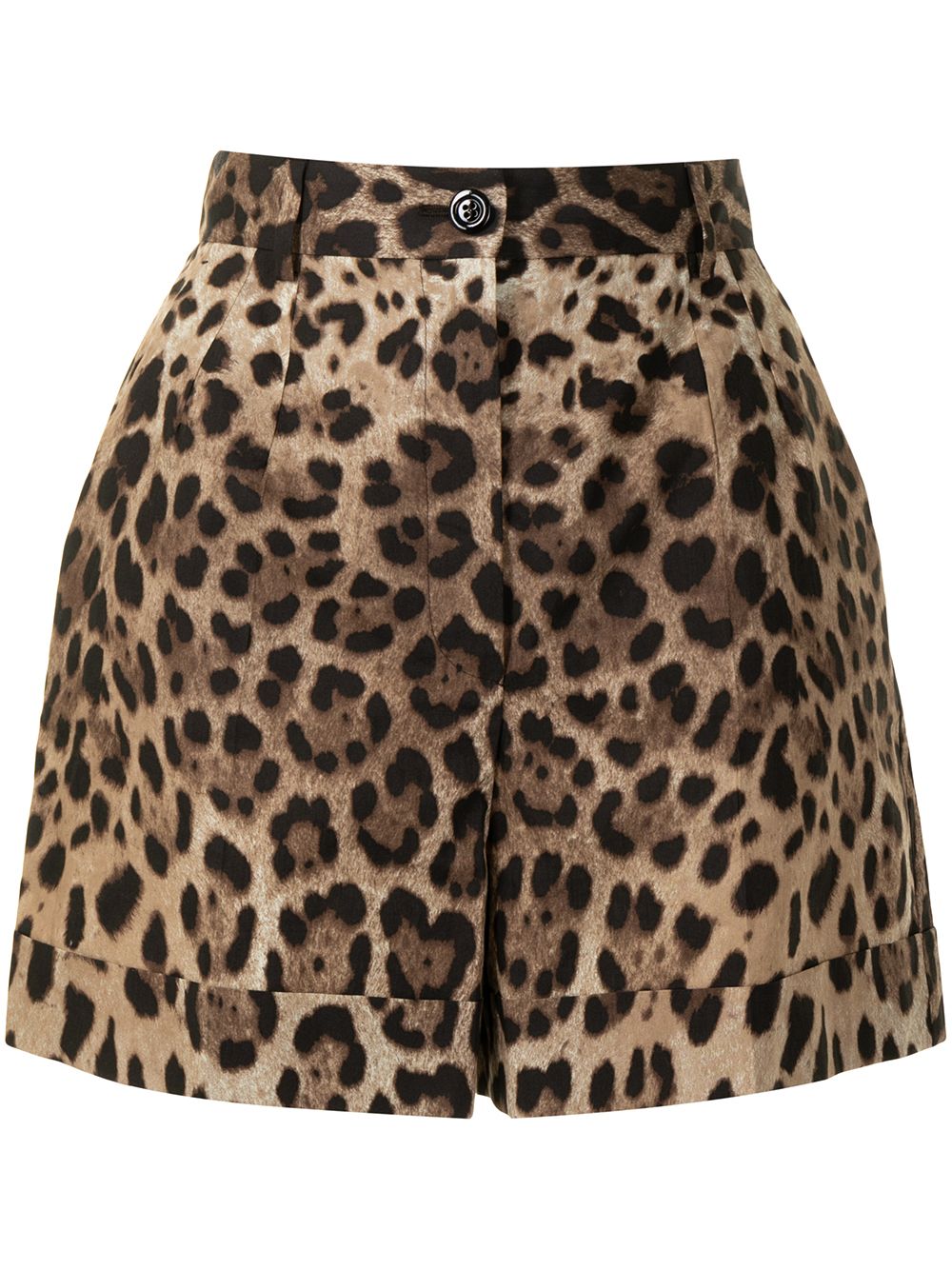 Dolce & Gabbana Leopard-Print Short Trousers - New