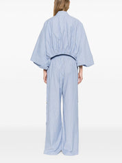 Zimmermann Clear Blue Shirt — Linen‑Touch Denim Blouse