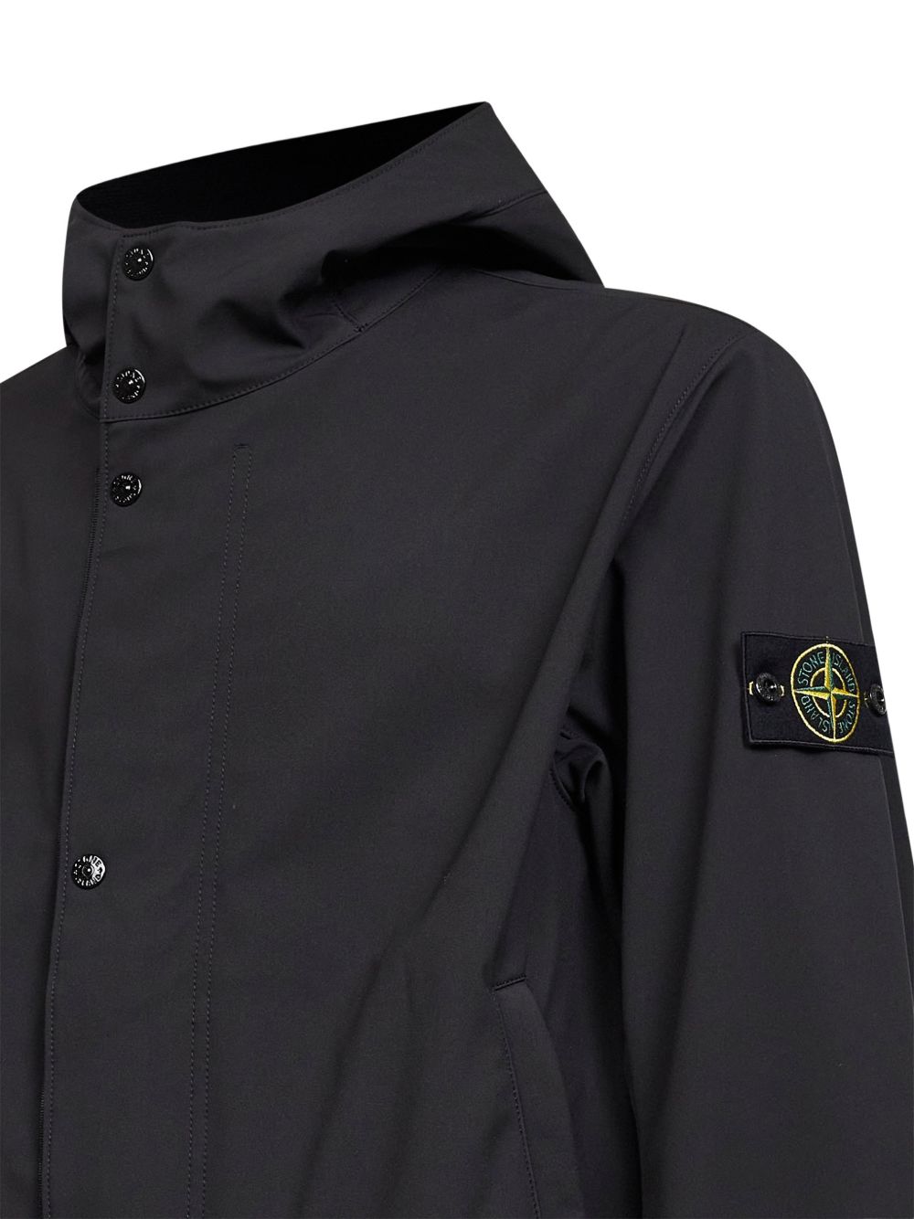 Stone Island Coats Black