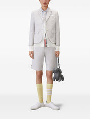 Thom Browne Clear Blue Cotton Cropped Shirt