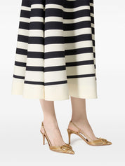 Valentino Garavani Golden Medium Heel Slingbacks