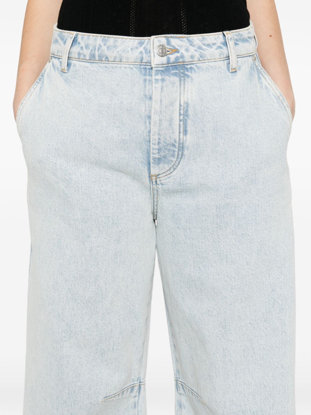 HERSKIND Esme Maternity Jeans — Clear Blue Organic Denim