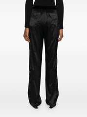 Tom Ford Silk Velvet Pajama Trousers — Black