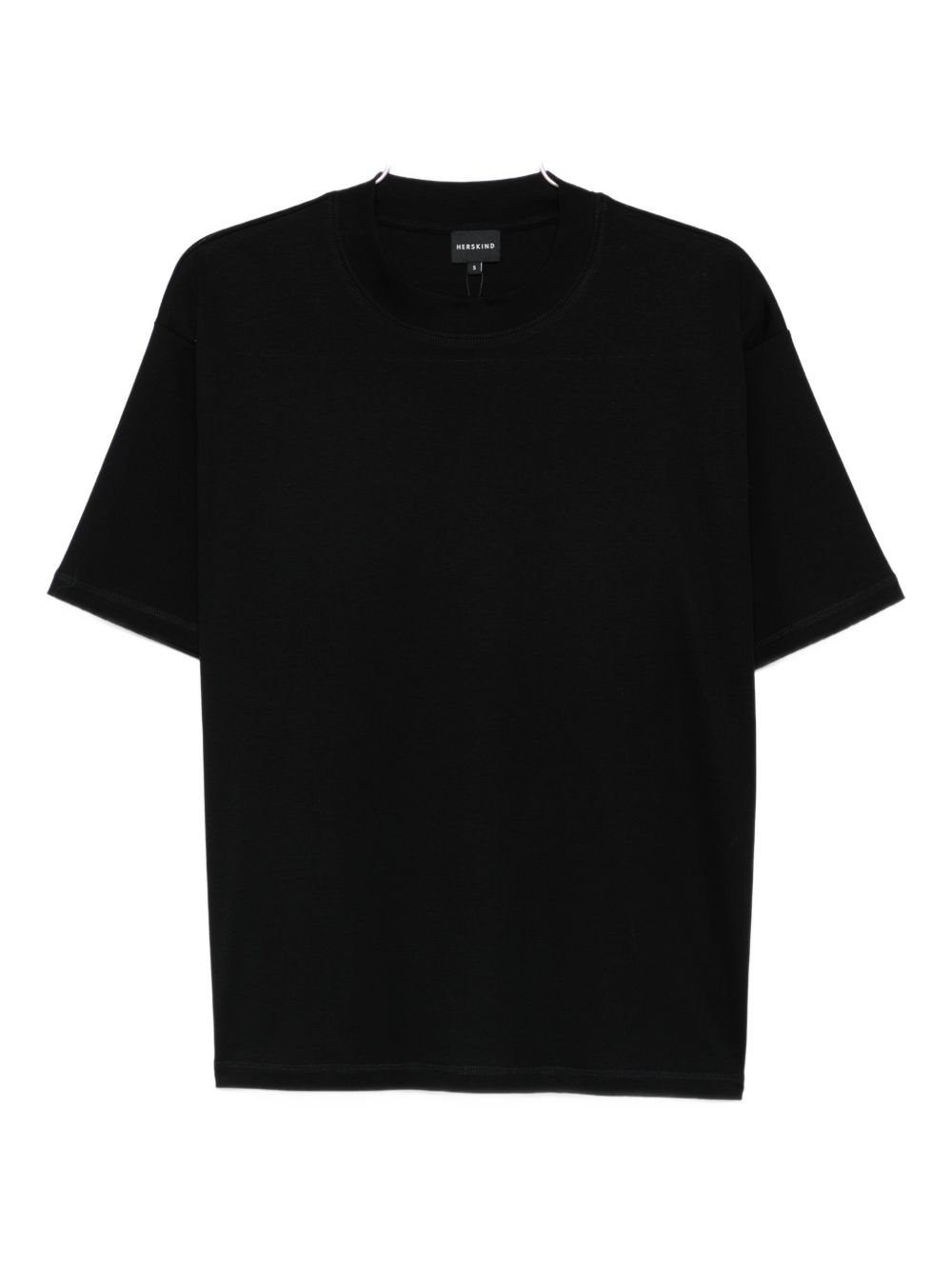 Black Organic Cotton T‑Shirt — HERSKIND Larsson