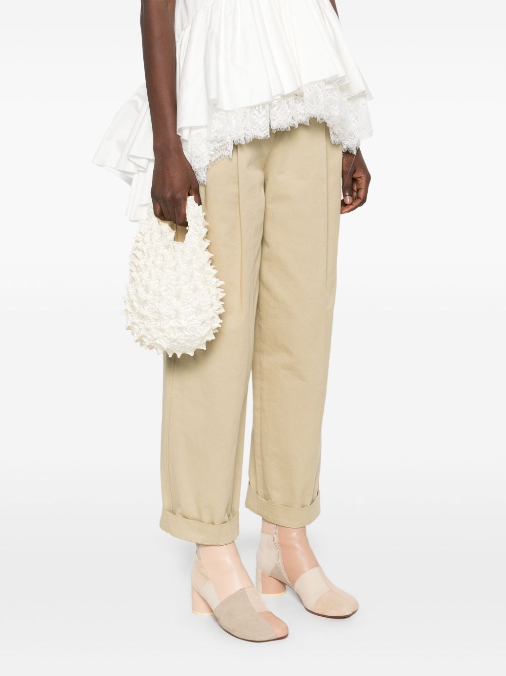 BUNZABURO Handbag in Almond Beige — Effortless Elegance