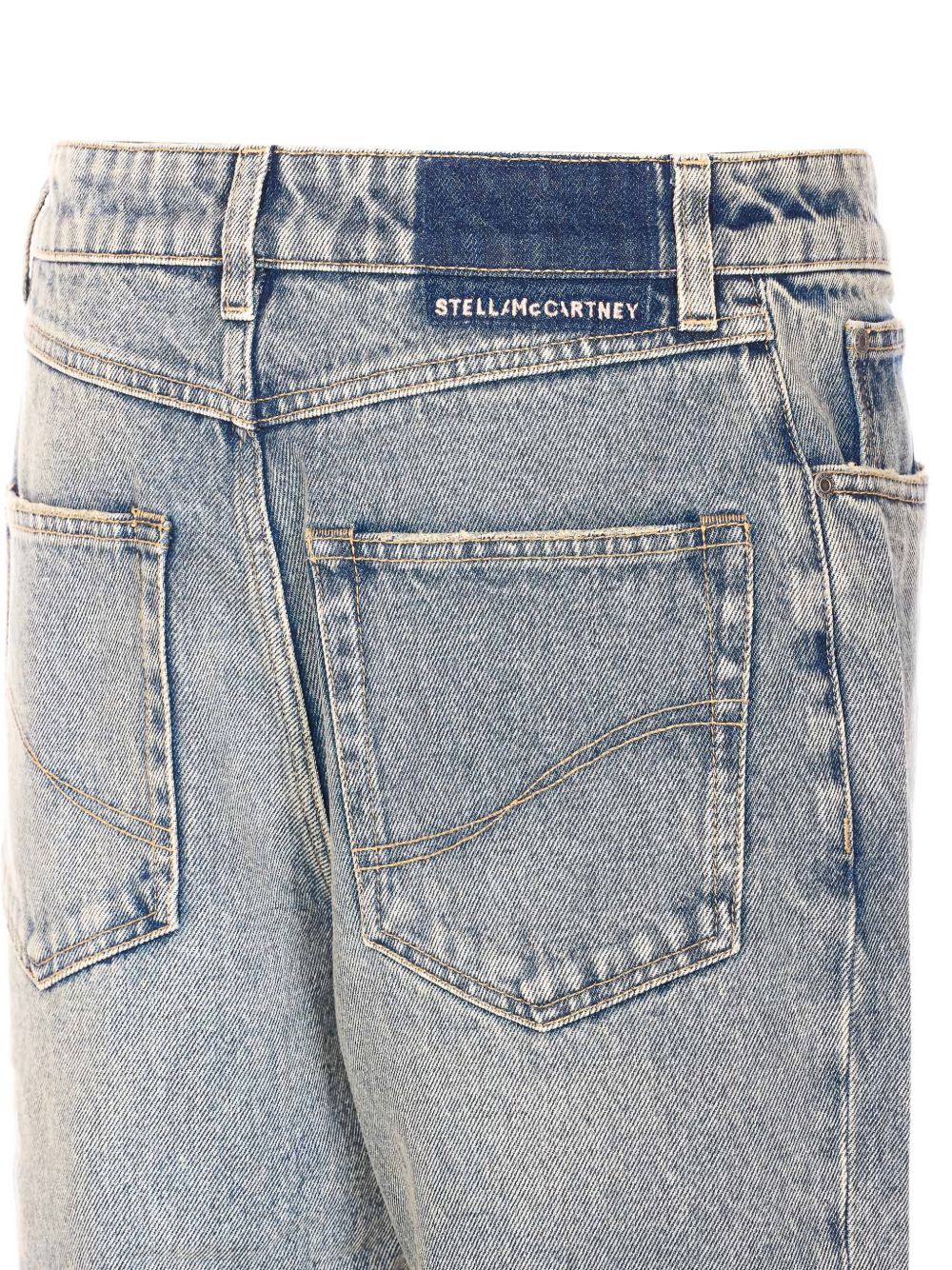 Stella McCartney Jeans Blue — Slim Fit Flared Denim
