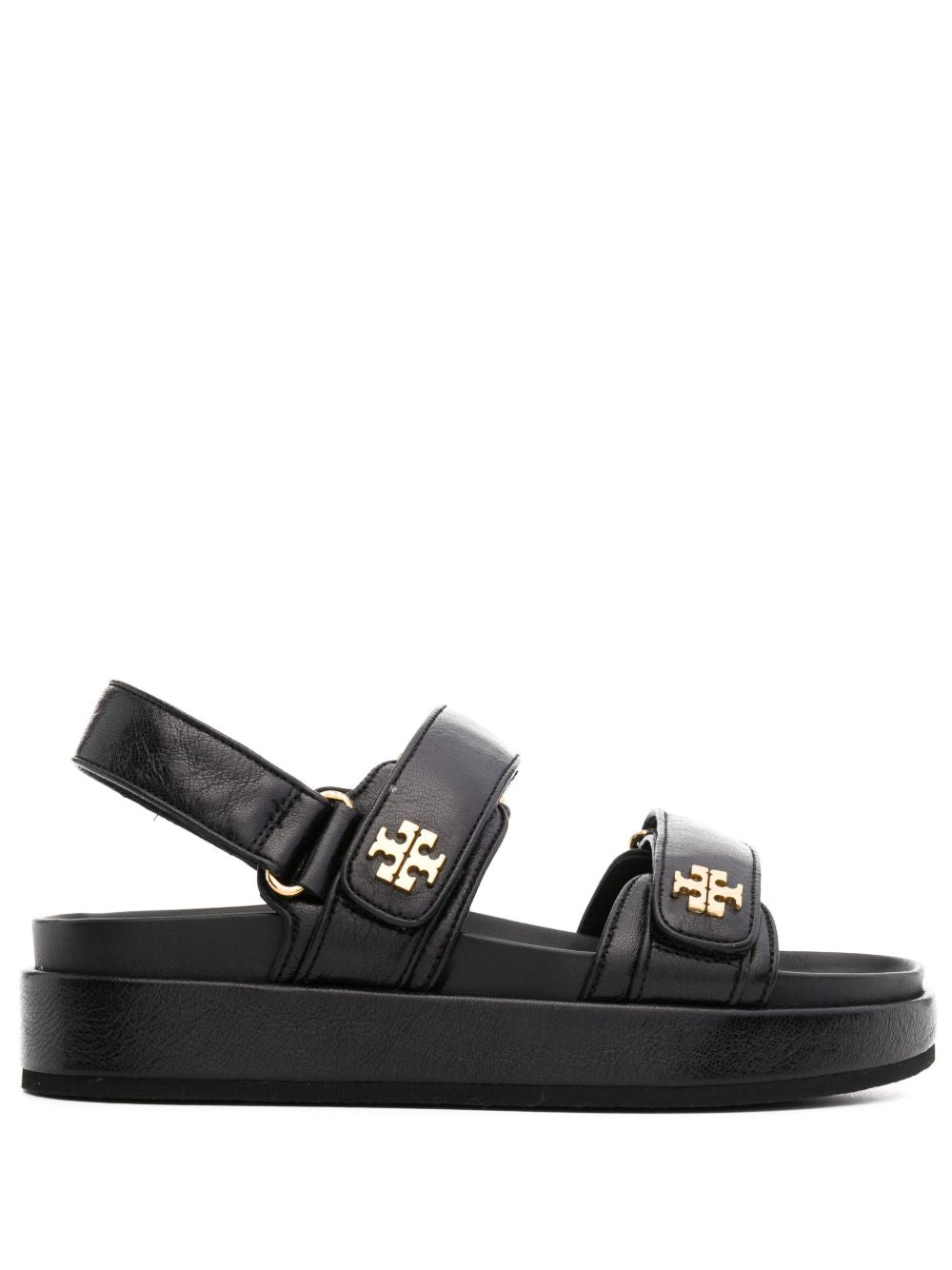 Tory Burch Sandals Black — Kira Sport Leather for Women