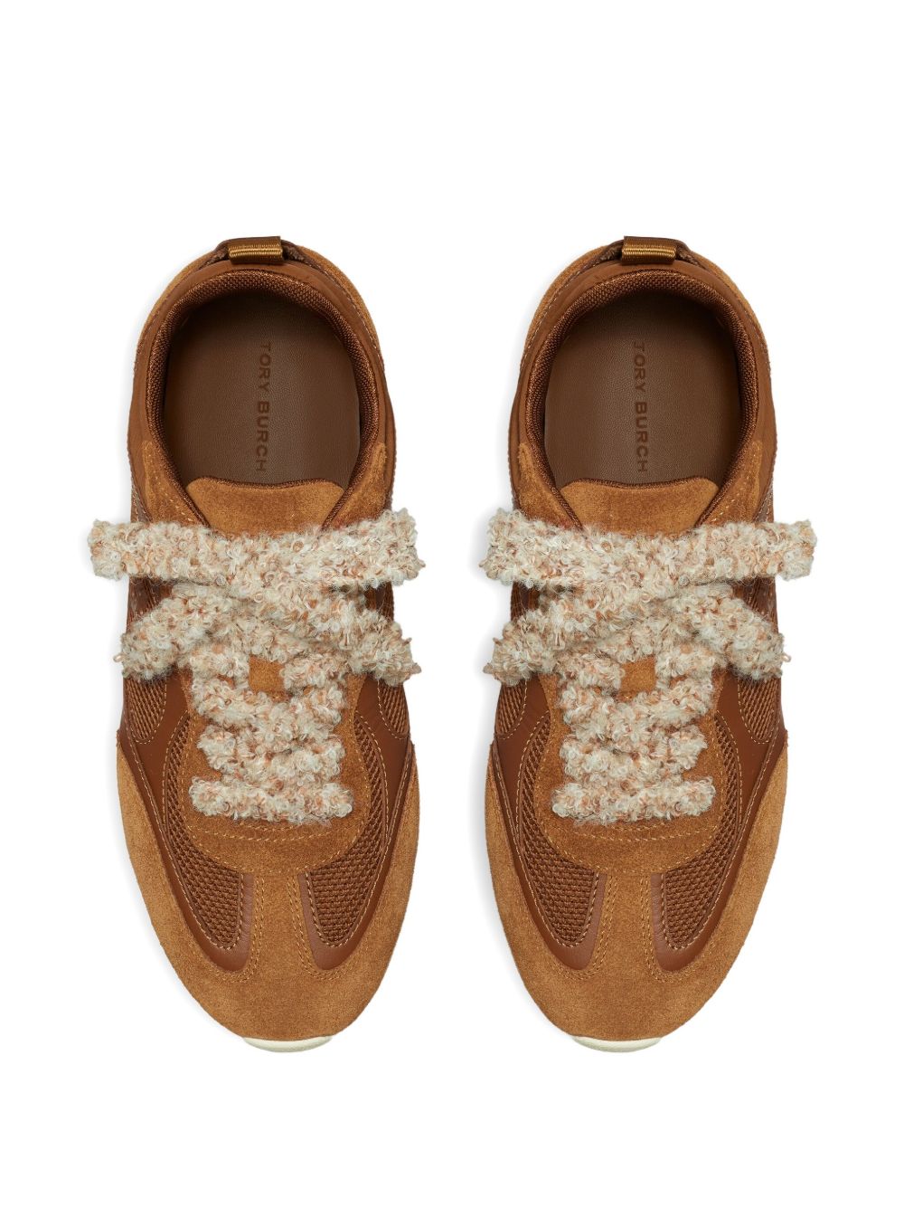 Tory Burch Leather Brown Sneakers — Refined Everyday Comfort