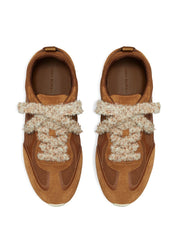 Tory Burch Leather Brown Sneakers — Refined Everyday Comfort