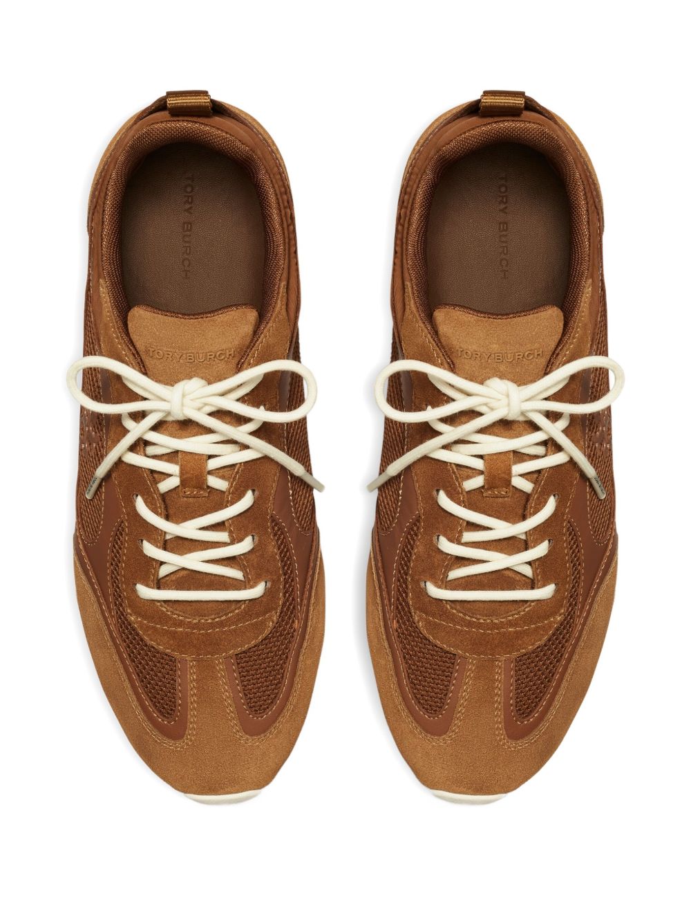 Tory Burch Leather Brown Sneakers — Refined Everyday Comfort