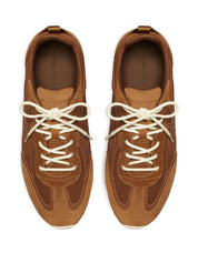 Tory Burch Leather Brown Sneakers — Refined Everyday Comfort