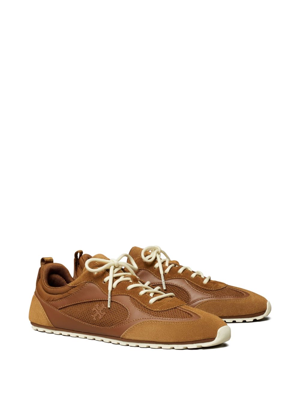 Tory Burch Leather Brown Sneakers — Refined Everyday Comfort