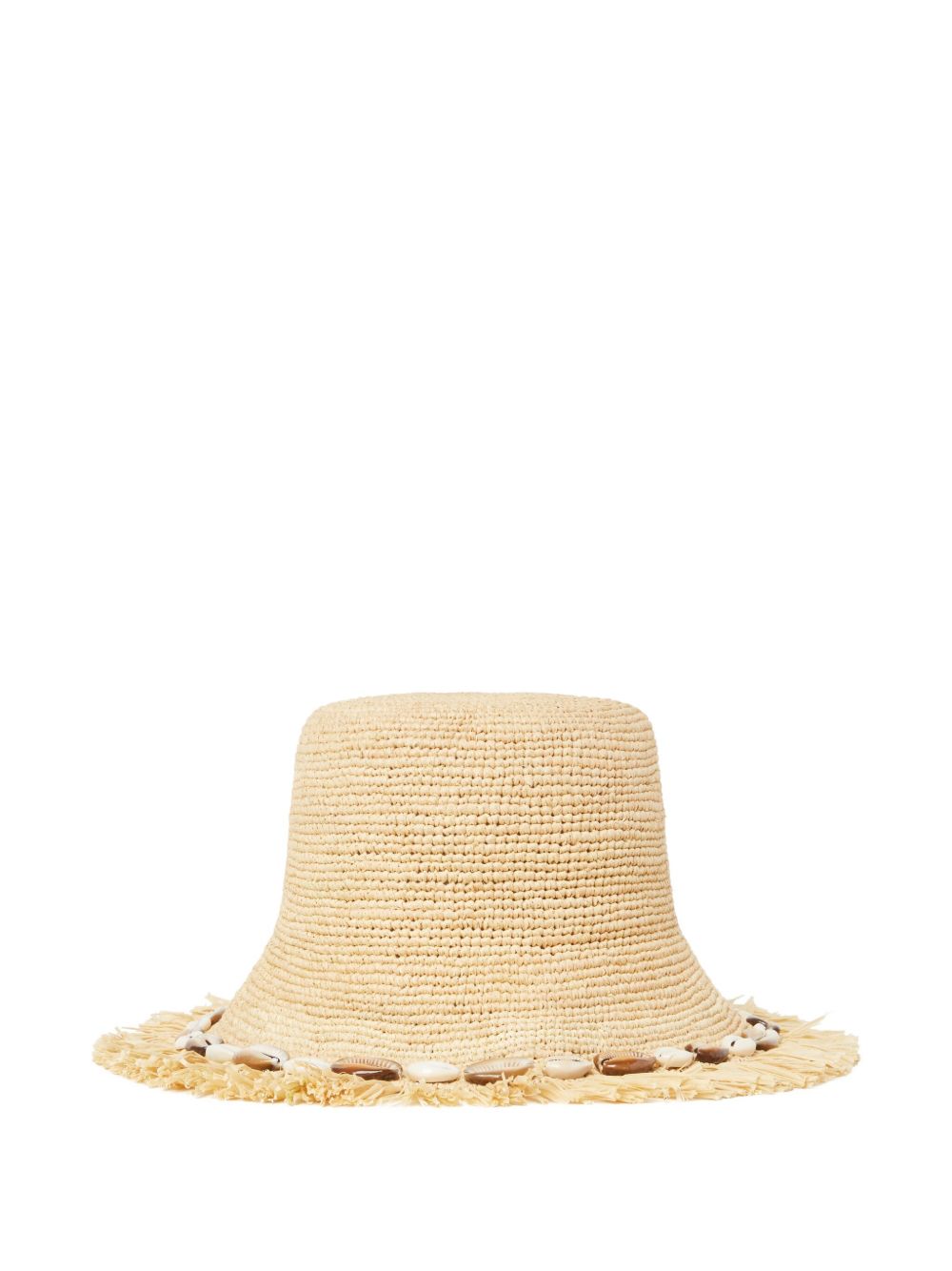 Alanui Hats Beige — Lightweight Rafia Hat for Women