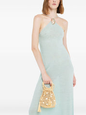 Alanui Beige Raffia Bucket Bag — Effortless Elegance