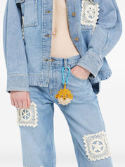 Alanui Keychains Yellow — Handcrafted Elegance for Women