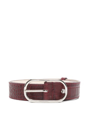 HERSKIND Bordeaux Leather Belt