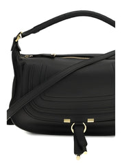 Chloé Marcie Shoulder Bag — Soft Black Leather