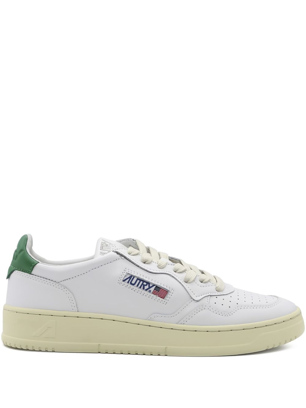 Autry Sneakers Green — Men's Leather Low-Tops, €220