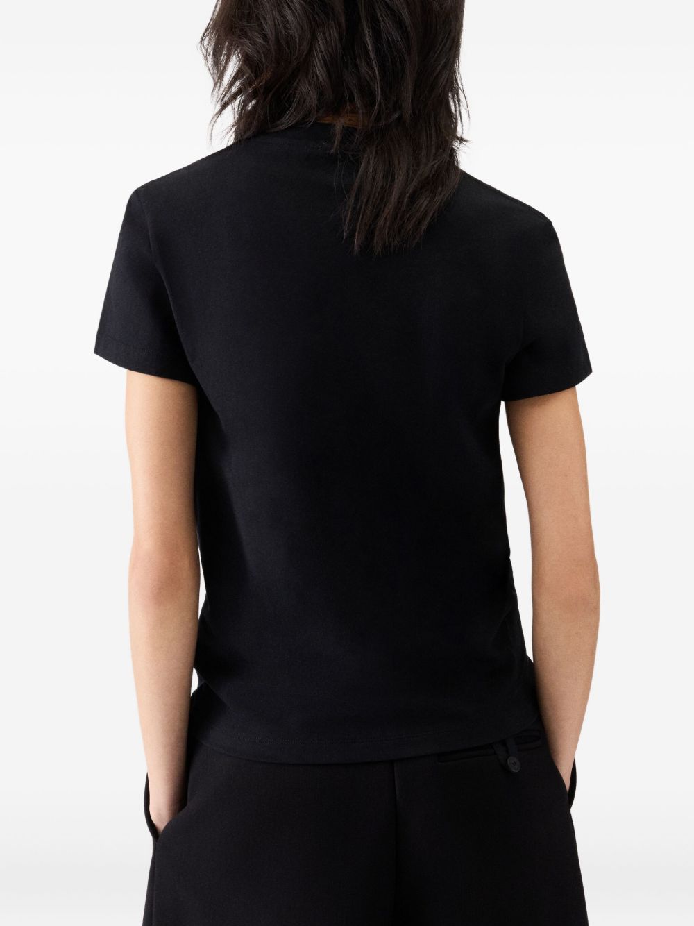 JACQUEMUS Black T‑shirt — Elegant Casual Topwear