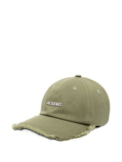 JACQUEMUS Hats — La Casquette Artichaut in Khaki