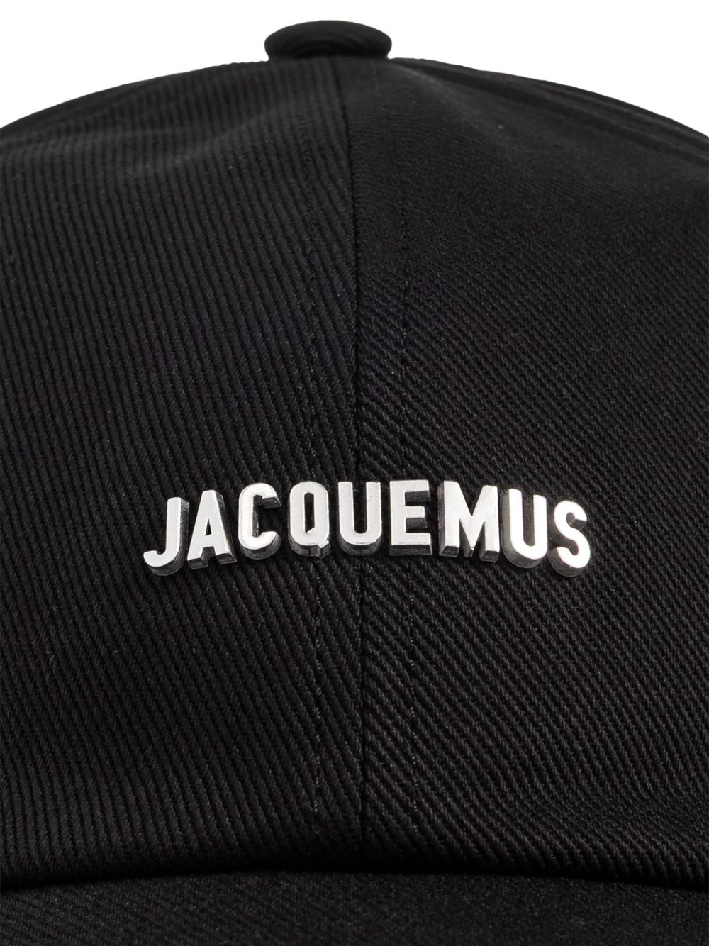 JACQUEMUS Black Cotton Baseball Cap