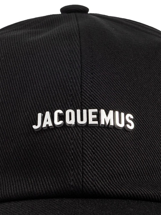 JACQUEMUS Black Cotton Baseball Cap