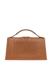 Le Grand Bambino — JACQUEMUS Leather Brown Handbag