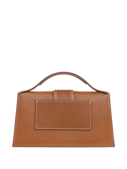 Le Grand Bambino — JACQUEMUS Leather Brown Handbag