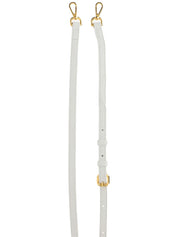 JACQUEMUS Le Grand Bambino — White Leather Handbag