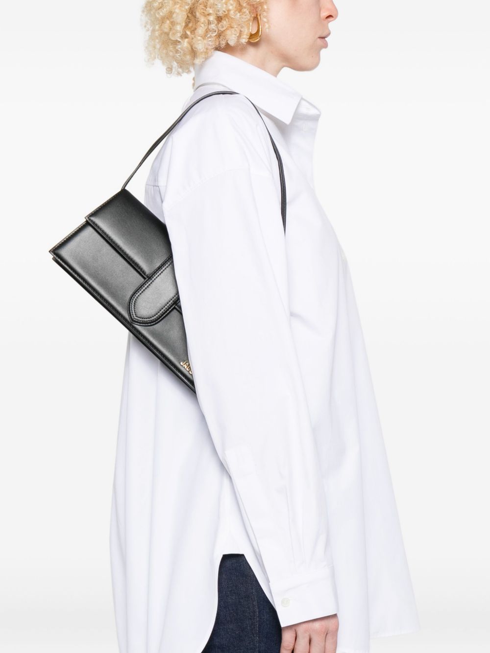Jacquemus Black Le Bambino Long Shoulder Bag