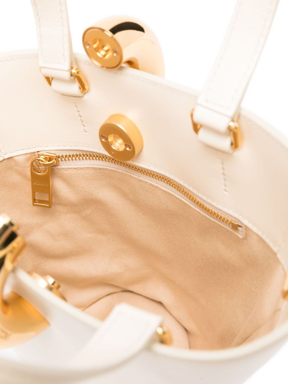 JACQUEMUS Shoulder Bag — Ivory Le Petit Bambola