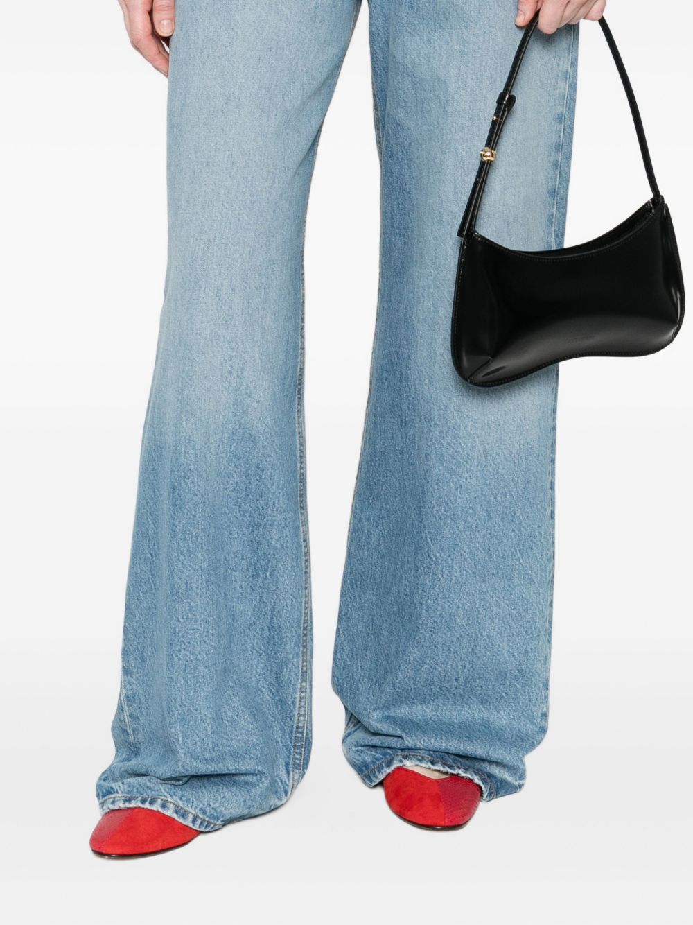 JACQUEMUS Le Bisou Black Shoulder Bag — New In