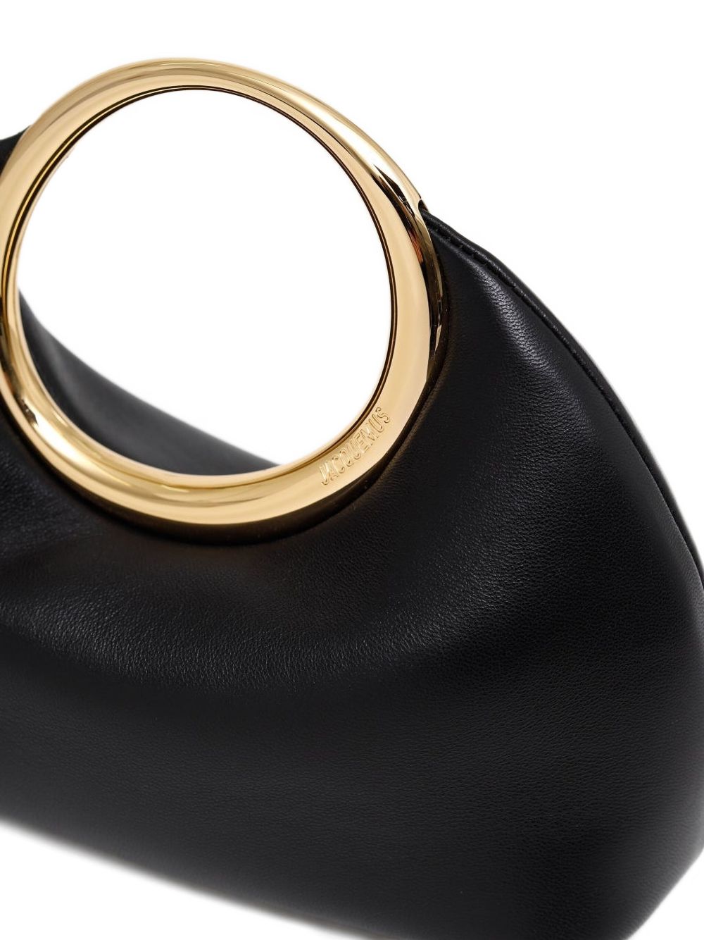 JACQUEMUS Black Le Petit Calino Clutch — Silk, Nylon & Leather