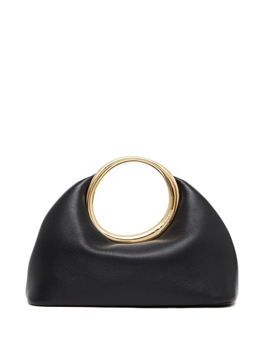 JACQUEMUS Black Le Petit Calino Clutch — Silk, Nylon & Leather