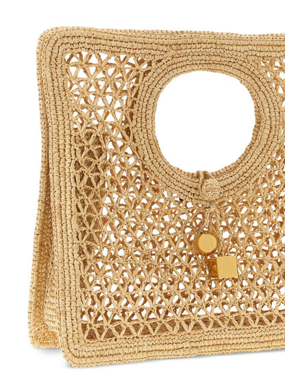 JACQUEMUS Handbag — Le Petit Carré Spiaggia Beige