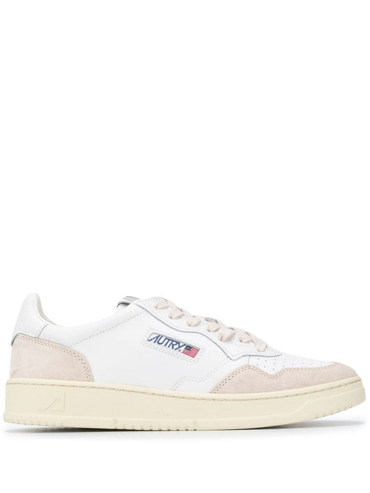 Autry Sneakers White — Men's Leather Low-Tops