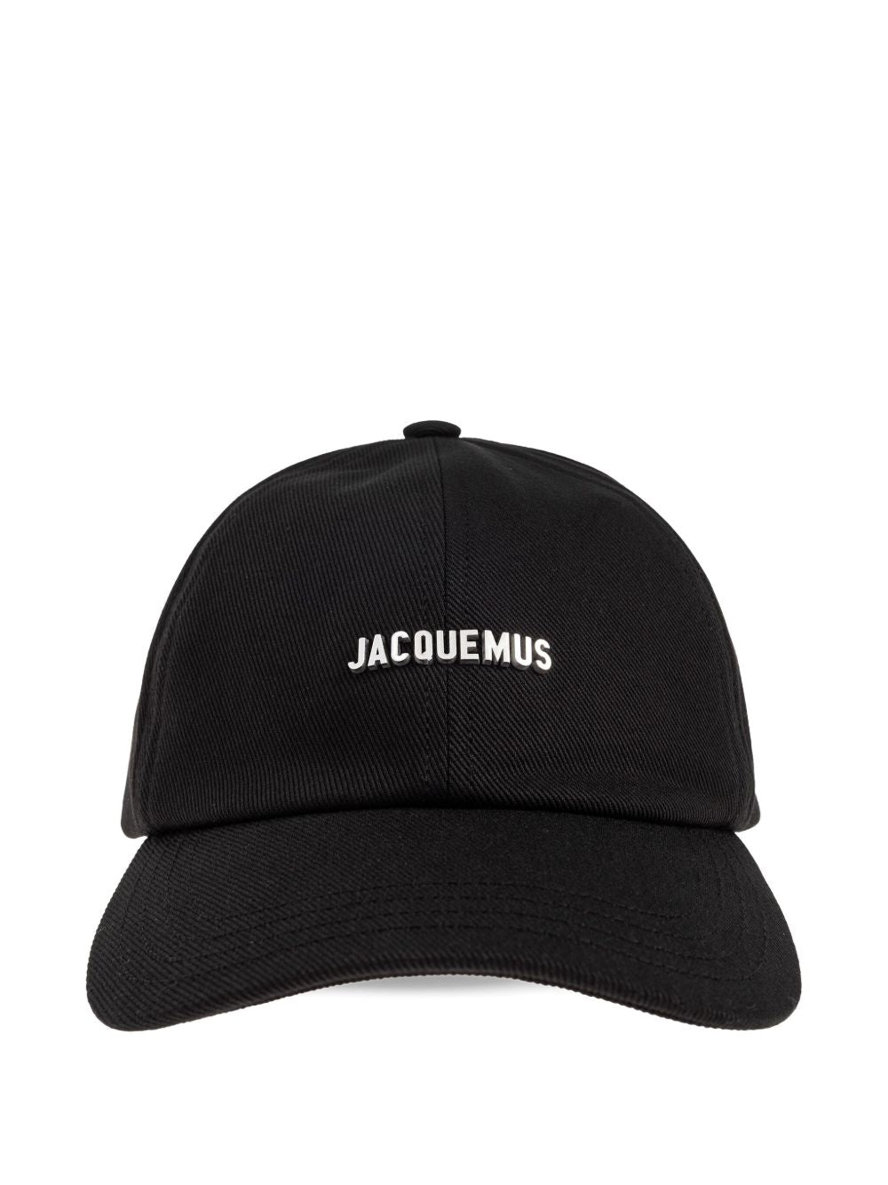 La Casquette Gadjo — JACQUEMUS Black Silk & Nylon Cap