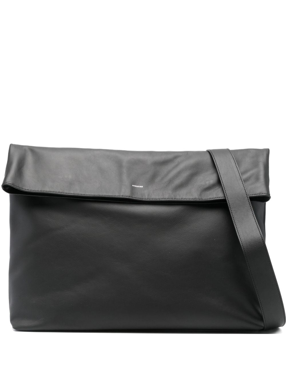 Black Sofia Leather Tote — HERSKIND Shopper
