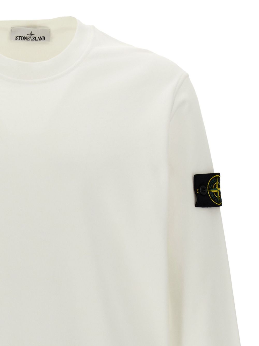 Stone Island Sweaters Ivory — Men's Luxury Topwear