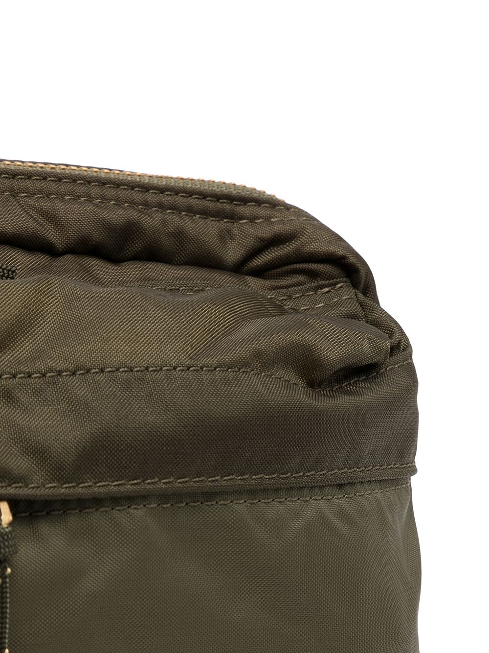 Porter Green Belt Bag — Sleek 2‑Way Nylon Beltbag