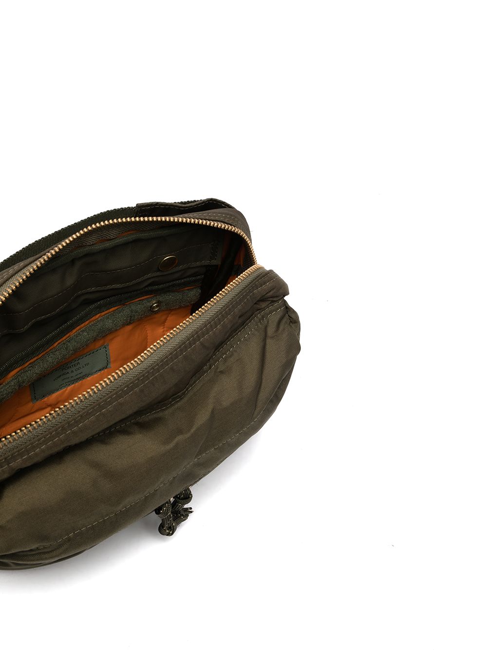 Porter Green Belt Bag — Sleek 2‑Way Nylon Beltbag