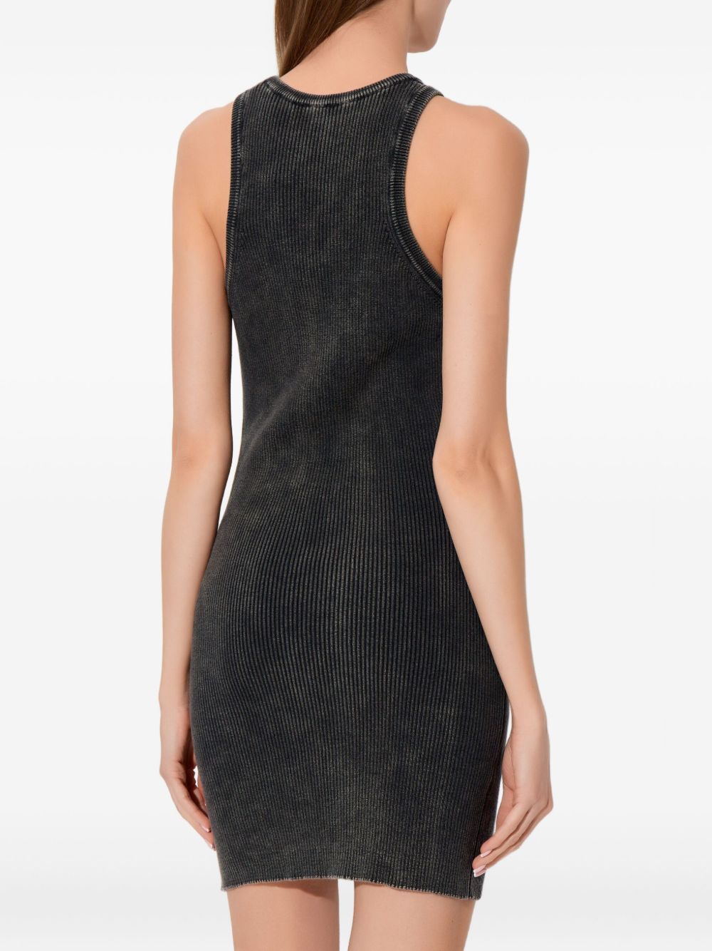 Diesel Dresses Black — Cotton Mini Dress for Women