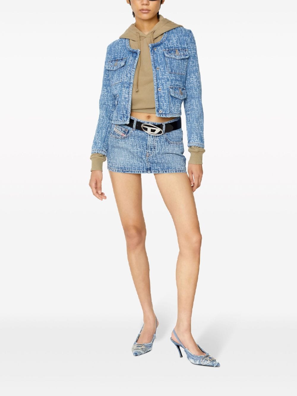 Diesel Belts Black — Leather Belts for Women