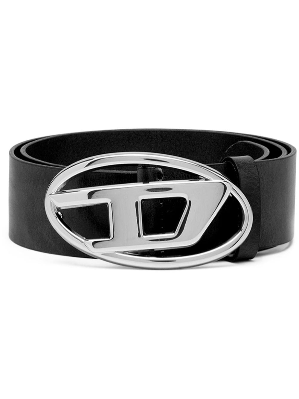Diesel Black Leather Belts for Women — 1DR Design