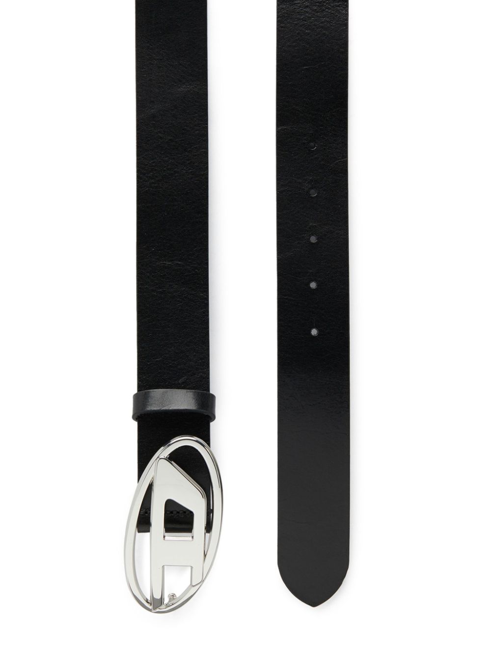 Diesel Black Leather Belts for Women — 1DR Design