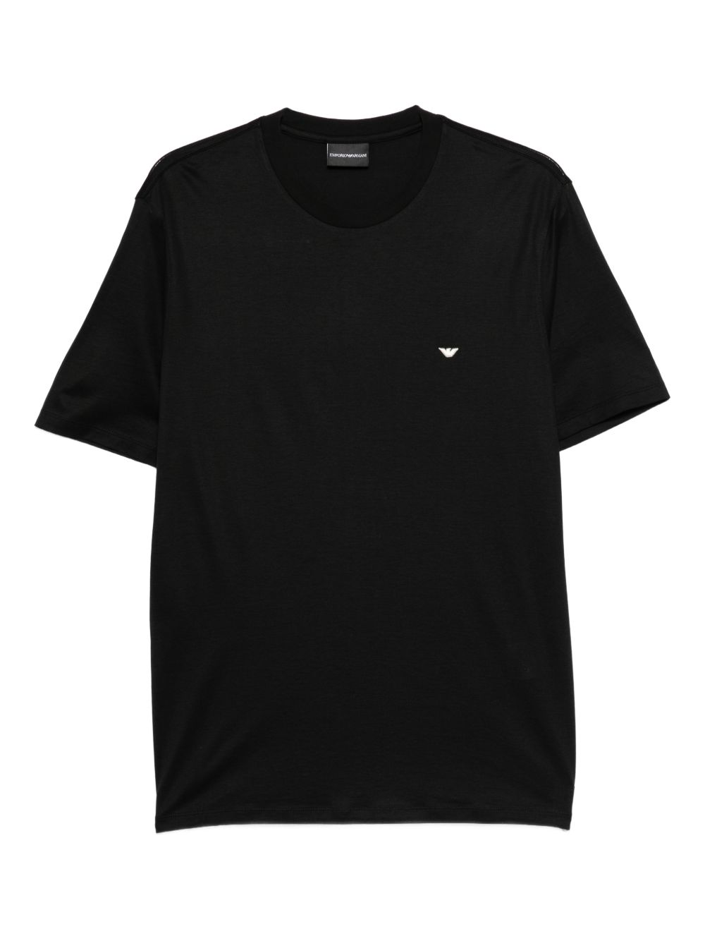 Emporio Armani Black T-Shirts & Polos