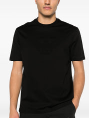 Emporio Armani T-shirts and Polos — Black Men's Topwear