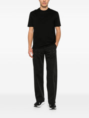 Emporio Armani T-shirts and Polos — Black Men's Topwear