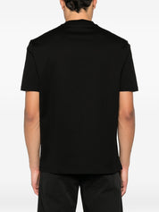 Emporio Armani T-shirts and Polos — Black Men's Topwear