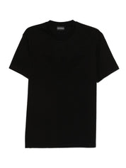 Emporio Armani T-shirts and Polos — Black Men's Topwear